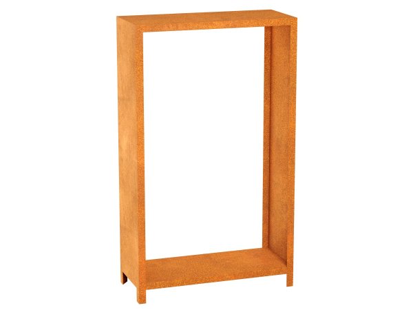 Dřevník z Cortenu FIREWOOD STOCK WARDROBE 160/95