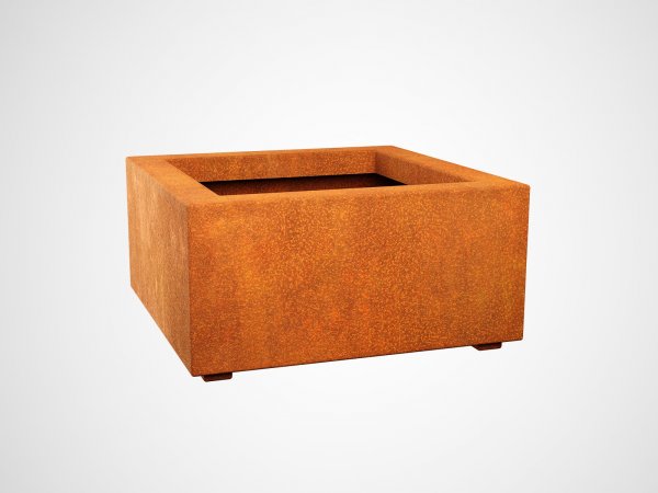 Květináč z Cortenu LOW 60/60/30