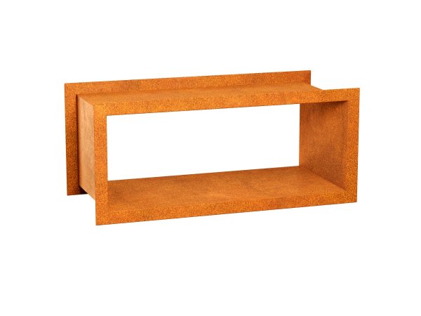Dřevník z Cortenu SLOT