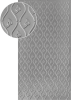 3D plech lisovaný vzor LIST, Plech pozinkovaný 2000 x 1000 x 1,2 mm