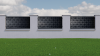Design plech Kosočverec, 1000x2000x2,5 mm, ocel sestava